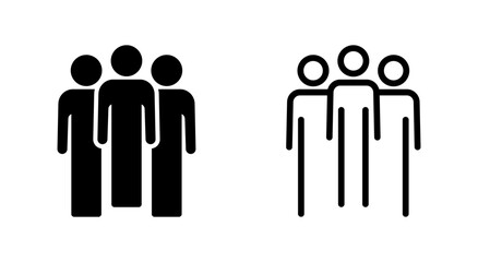 people icon symbol for apps and websites. person sign and symbol. User Icon vector