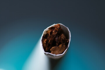 Close up of cigarette smoke as background
