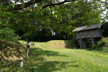 石川県白山市の鳥越城跡