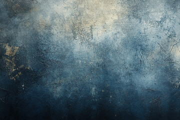 Obraz premium horror grunge wall, scary haunted background, dark black blue gradient, mold texture, halloween wallpaper, 3D paint
