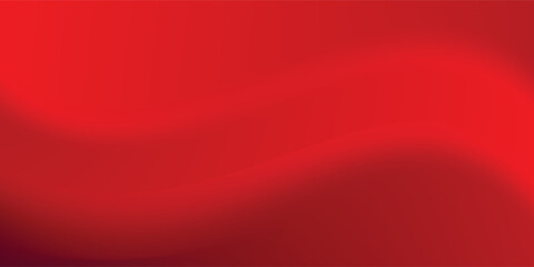 An abstract background features a gradient of red and dark red colors, creating a smooth, wave-like transition.
