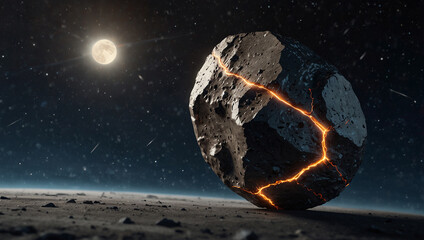 Meteors of space bodies