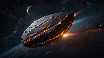 Meteors of space bodies, 3i/atlas comet.