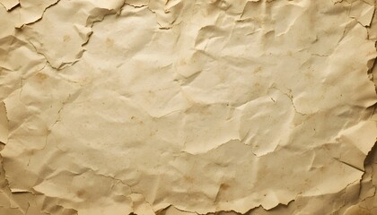 Vintage paper texture with realistic folds and shadow