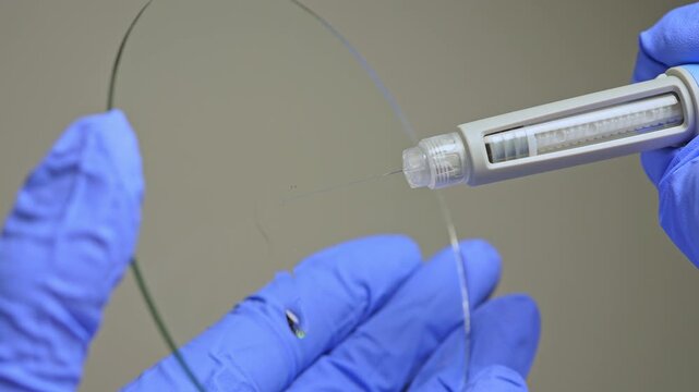 Semaglutide medication pen injector. GLP-1 drug to treat type 2 diabetes manage long-term weight and reduce risk of major cardiovascular events. 