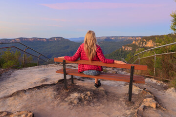 Morning meditation peace and mindfulness Blue Mountains