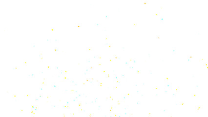 Party Celebration Confetti Transparent Overlay. Colorful Confetti Falling Isolated PNG. Multicolor Confetti Transparent Background. bright confetti isolated on transparent bg