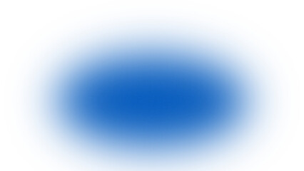 Abstract blue orb with dark background