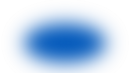 Abstract blue orb with dark background