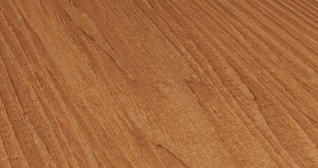 Fototapeta premium close up view of natural wood surface texture with warm brown tones and intricate grain patterns