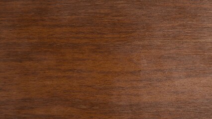 close up view of rich warm brown wooden surface texture with natural grain patterns