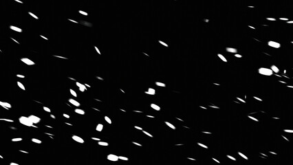 Abstract starry night sky or cosmic dust particles in deep space photography vector