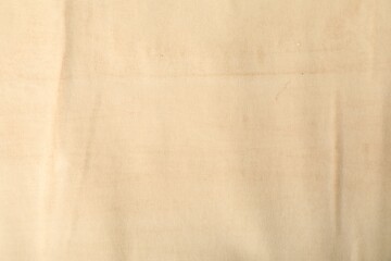Old parchment paper as background, top view