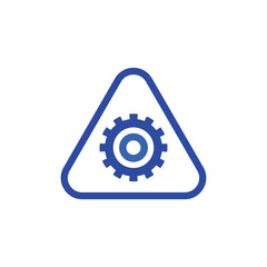 Gear Icon Vector Engineering, Settings & Technology