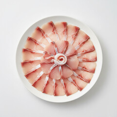 방어 회 음식 사진