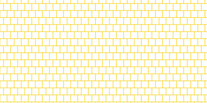 simple yellow outline square pattern art for banner poster background.