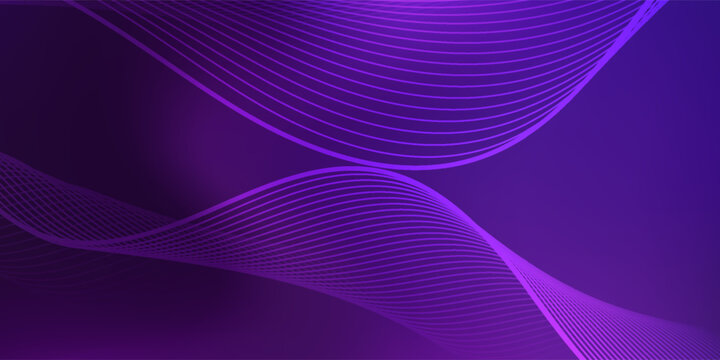 purple abstract background with luxury elements. abstract wavy lines background.
