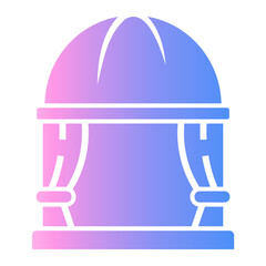 hotel service Gradient icon