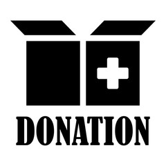 Obraz premium humanitarian Solid icon