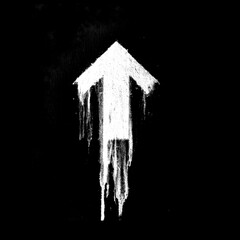 Abstract Ink Stain with Alpha Channel