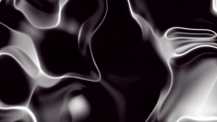 Abstract holographic fluid texture loop with vibrant iridescent colors in motion, flowing pattern - Powered by Adobe