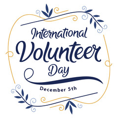 international volunteer day