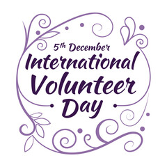international volunteer day