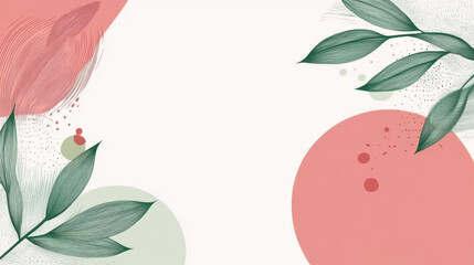 fresh floral wallpaper. summer style decorative background