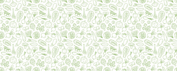 vegetables green background