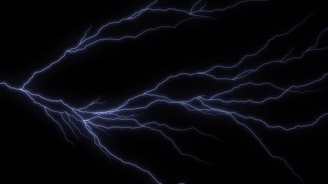 Thunder overlay with storm clouds, lightning illumination, and realistic sound texture.