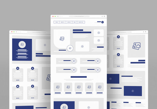 Wireframe Template Layout