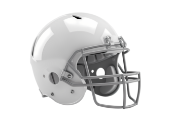 Find the best white football helmet for sale protective gear equipment on transparent background
