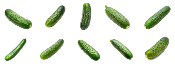 Collection of slightly wrinkled skin, showing signs of ripening. full length isolate on transparent background