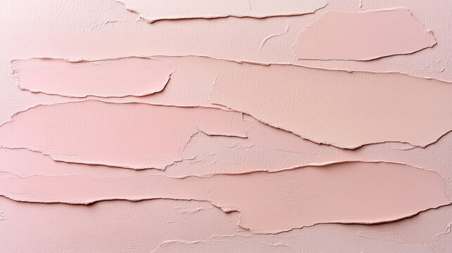 Soft pastel pink texture with smooth layers creates calming aesthetic
