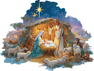 virgin mary and jesus