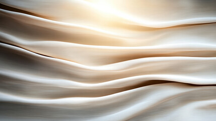 Obraz premium Soft wave of light dissolving into dark void, creating poetic atmosphere