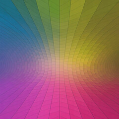 Electric Prism Vivid Gradient Texture with Neon Light Effect