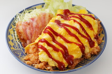 手作りオムライスランチ