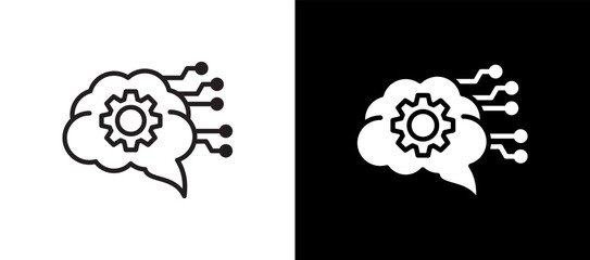 Logic blackwhite icon