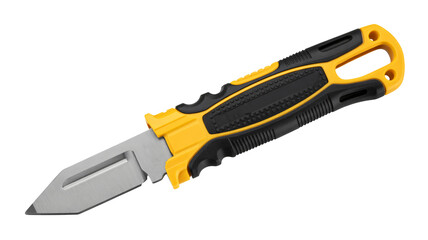 Durable utility knife with ergonomic grip for precise cutting tasks