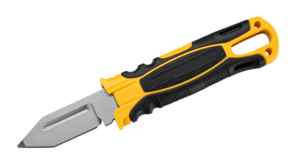 Durable utility knife with ergonomic grip for precise cutting tasks