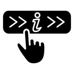 Chat Glyph Icon