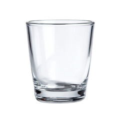 Empty shot glass, clear glass