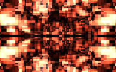 正方形、モザイク、タイル、グリッド、ブロック等の質感の模様をイメージしてデザインした幾何学的な壁紙、背景、テクスチャ