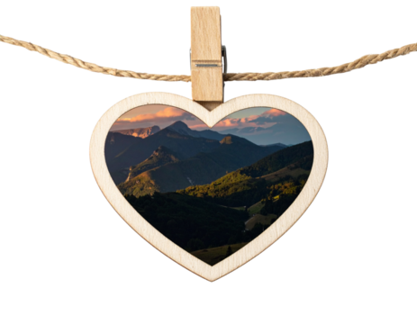 A realistic 3D or on palms, clean and centered composition, isolated on a transparent background.