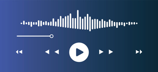 Sound Wave Visualizer with Playback Controls