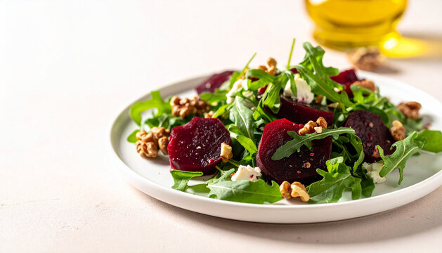 Beetroot and Goat Cheese Salad