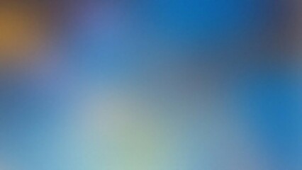 Abstract digital art with soft blended hues of blue yellow and purple