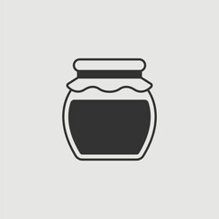 Vector Simple Isolated Honey Icon