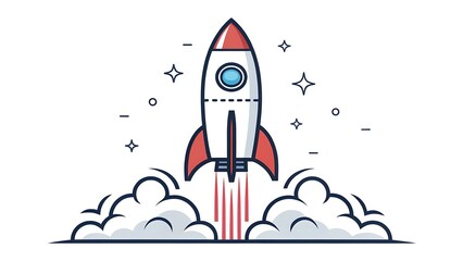 Fototapeta premium space shuttle launch